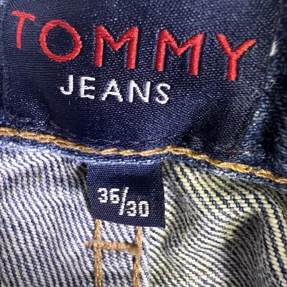 Vintage Tommy Hilfiger Jeans 36x30 Freedom Jean USA Made Y2K Regular Fit